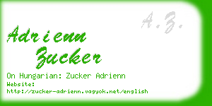 adrienn zucker business card